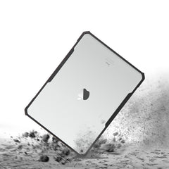 iPad 第 7/8/9 世代用 超薄型 4 角耐衝撃保護ケース|ブラック 衝撃吸収タブレットカバー