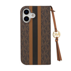 FOLIO CASE STRIPE WITH TASSEL CHARM 手帳型ケース