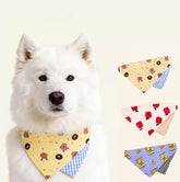 【トレンド】犬 バンダナ スタイ スカーフ 首輪 キャラクター柄 カトーン 犬用 ネックウォーマー おしゃれ かわいい 散歩 ファッション 小型犬 中型犬