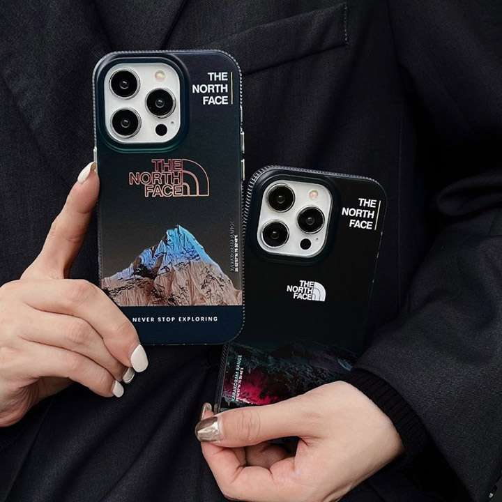 [アーバンアウトドア] マウンテン風 シリコン iPhoneケース / 衝撃吸収・メンズトレンド