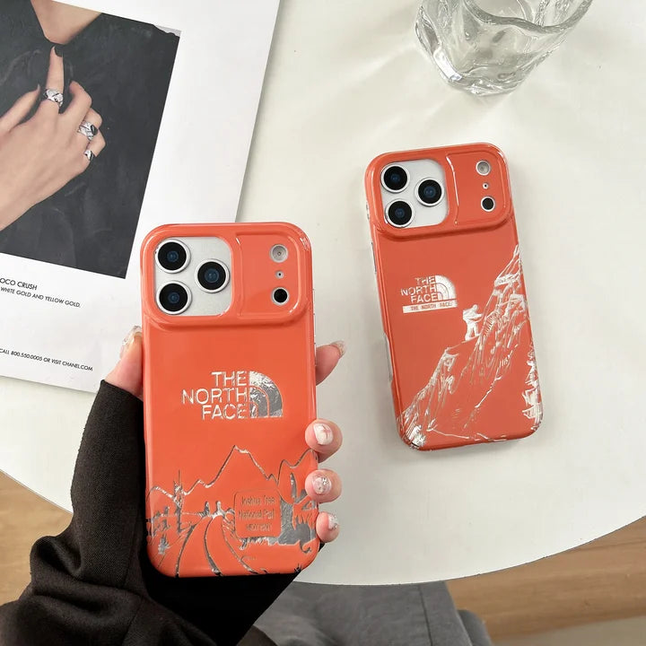[アーバンアウトドア] オレンジカラー iPhoneケース / 耐衝撃・大人のお揃い
