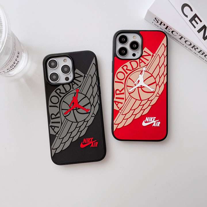 翼モチーフデザイン シリコン iPhone ケース フチ保護 ペア使い OK メンズ向け 通勤・通学用｜iPhone17e/17 Pro/16/16 Pro Max/15/14/13 mini 全機種対応 送料無料