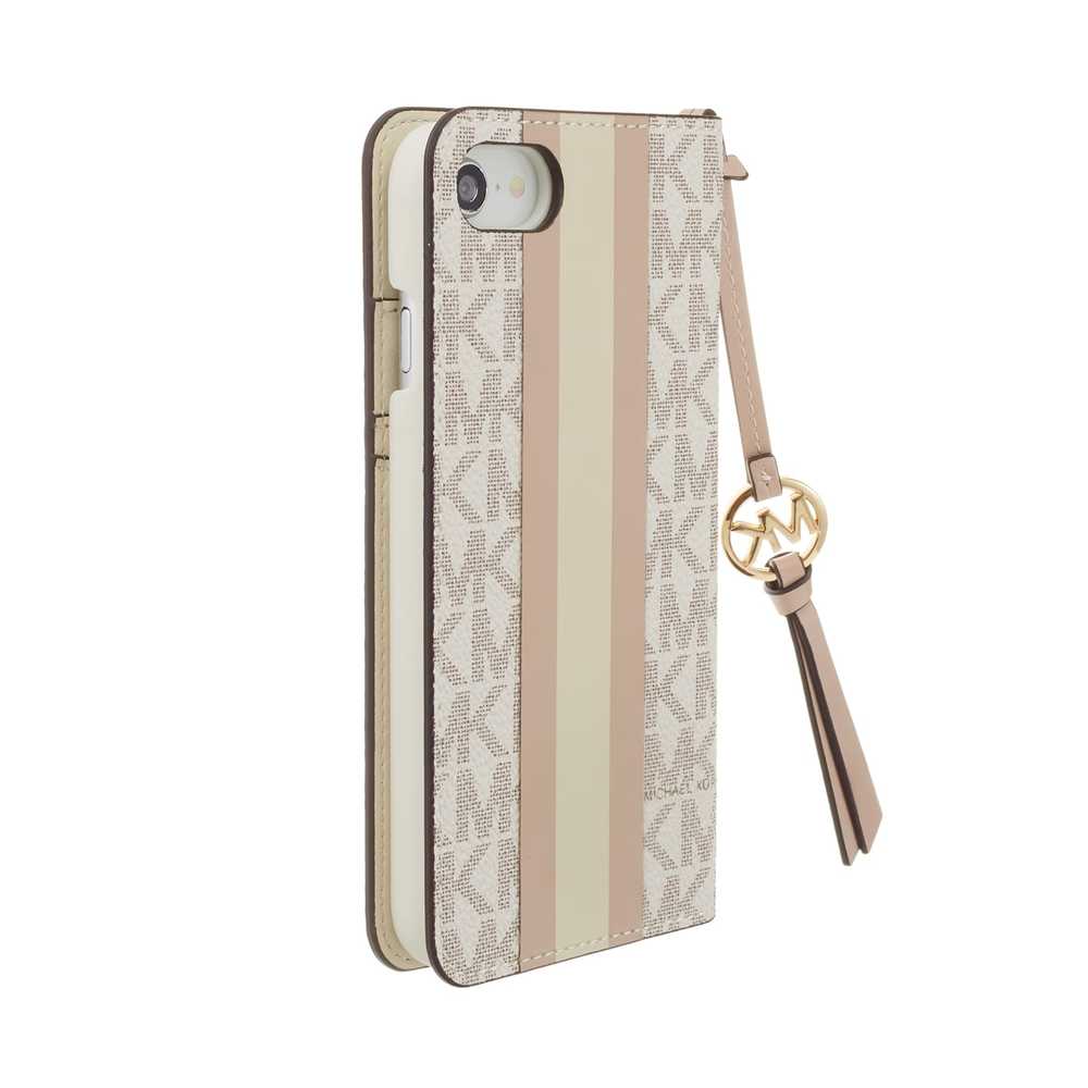 FOLIO CASE STRIPE WITH TASSEL CHARM 手帳型ケース