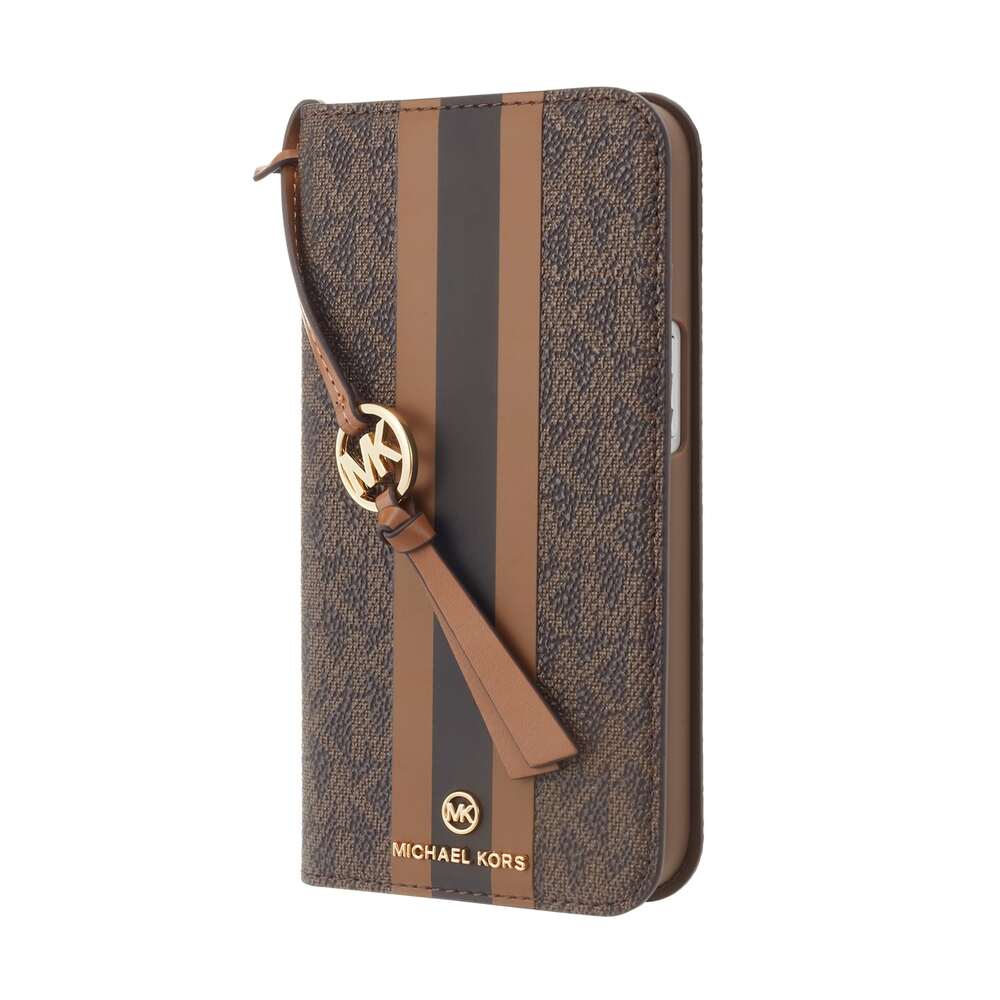 FOLIO CASE STRIPE WITH TASSEL CHARM 手帳型ケース
