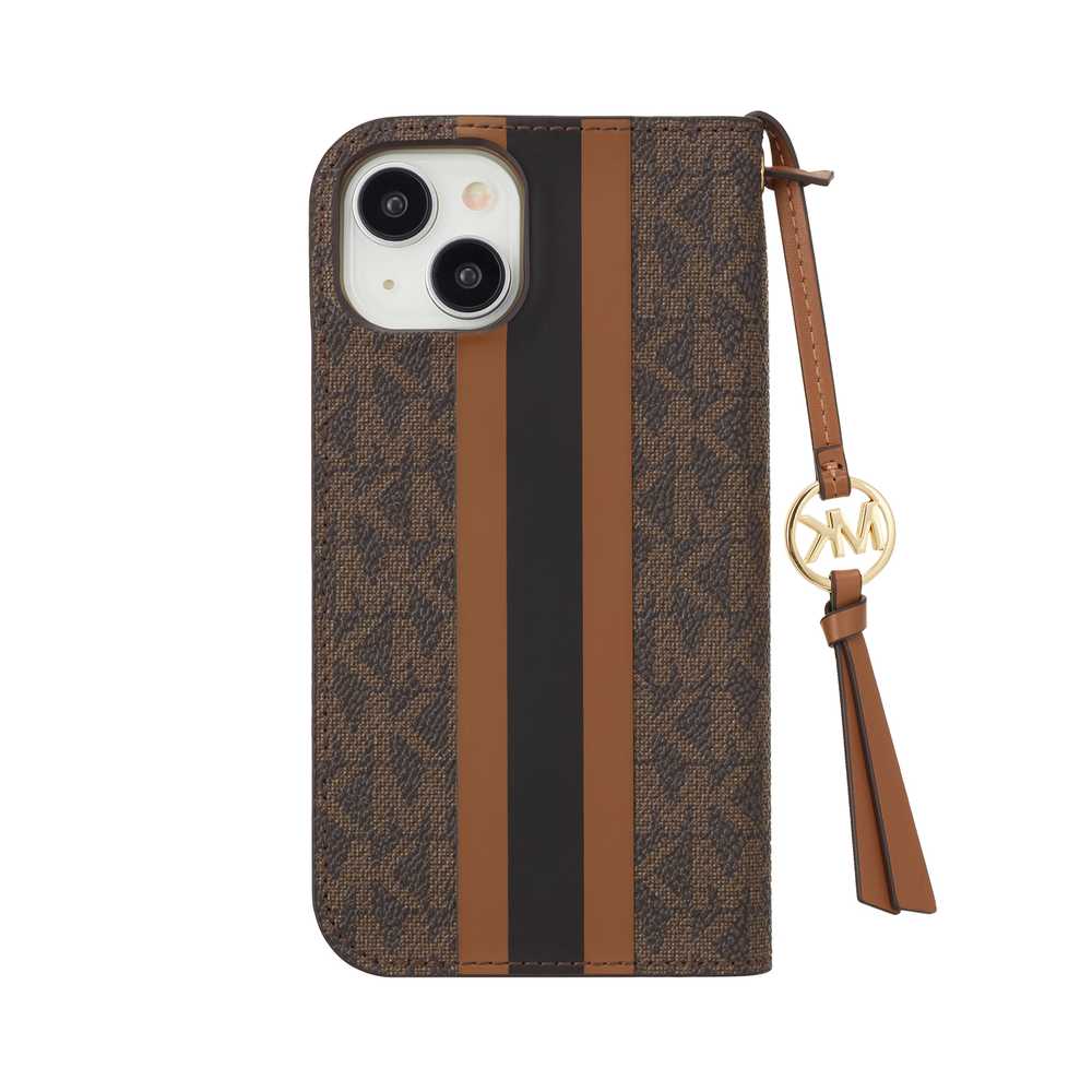 FOLIO CASE STRIPE WITH TASSEL CHARM 手帳型ケース