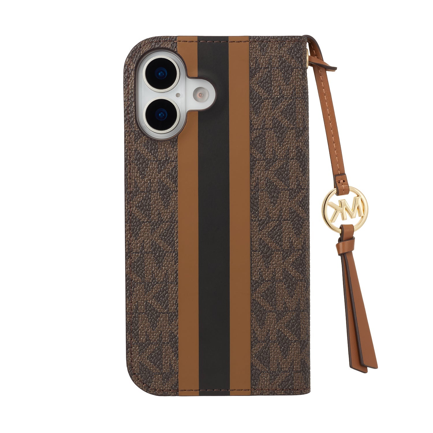 FOLIO CASE STRIPE WITH TASSEL CHARM 手帳型ケース