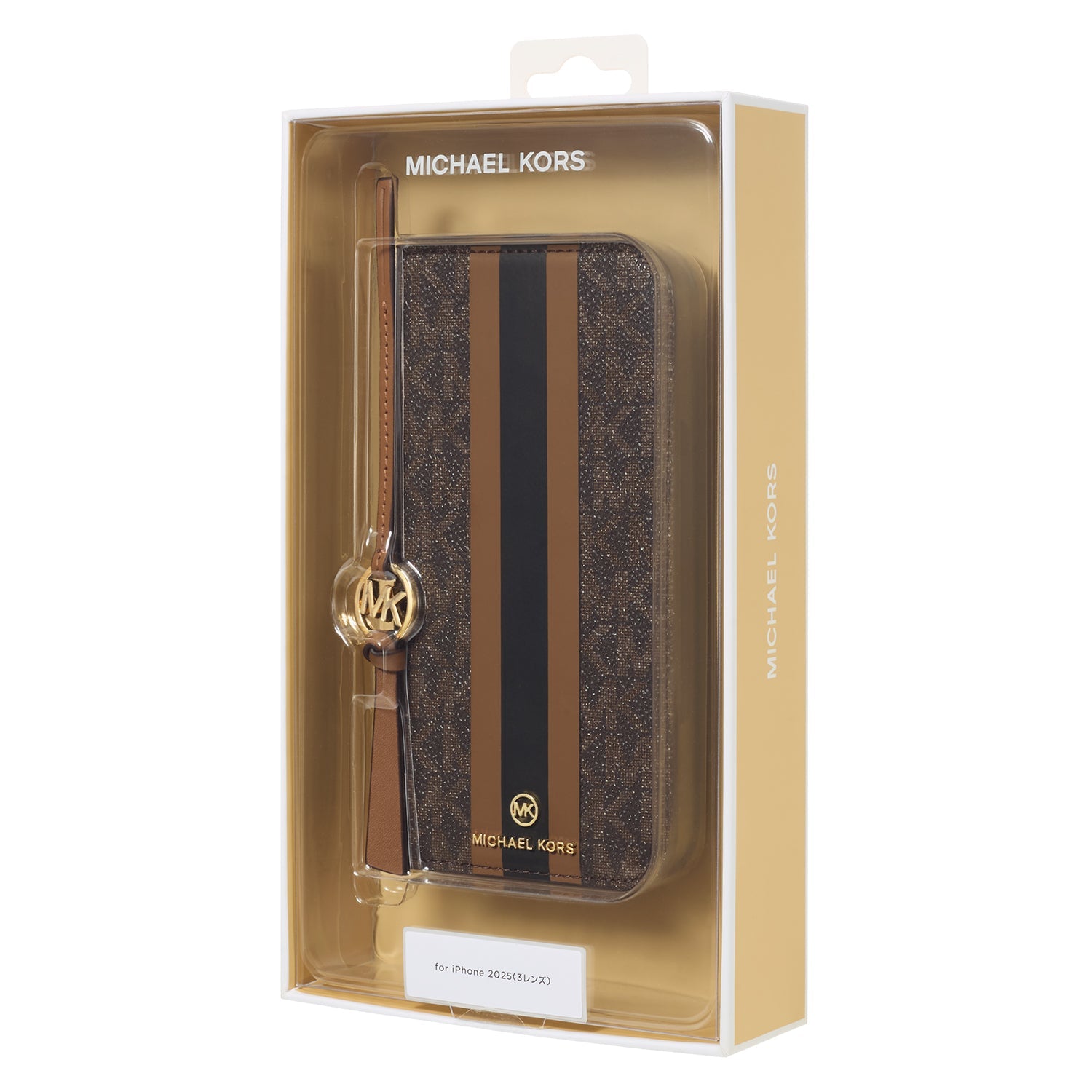 FOLIO CASE STRIPE WITH TASSEL CHARM 手帳型ケース