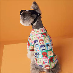 【夏用・リゾート風】犬服 アロハシャツ ドッグウェア ペット用シャツ 犬の服 サマーウェア お散歩 涼しい トレンディ（トイプードル・チワワ・プードル対応）小型犬