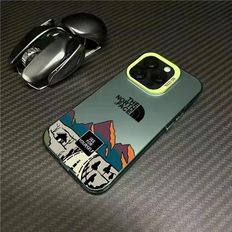 [西海岸スタイル] カリフォルニアロード風 PUレザー iPhoneケース / ヴィンテージ・ユニセックス