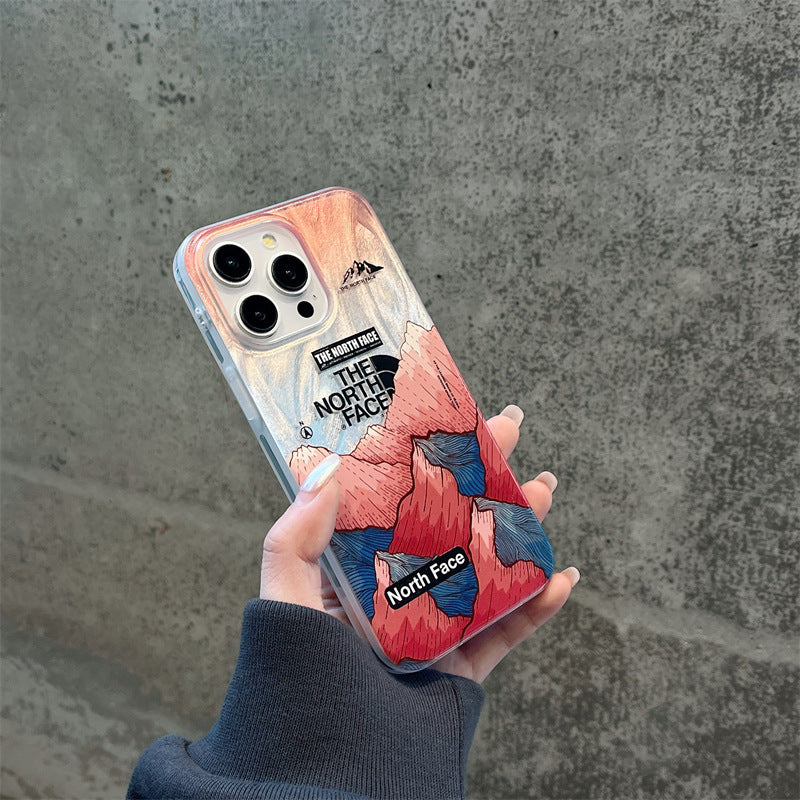 【2026新作】[テックモード] クールグラフィック iPhoneケース / ストリート・メンズトレンド