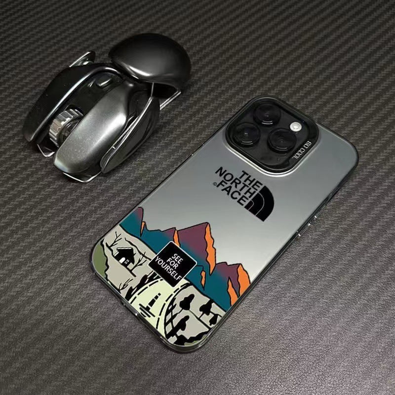 [西海岸スタイル] カリフォルニアロード風 PUレザー iPhoneケース / ヴィンテージ・ユニセックス